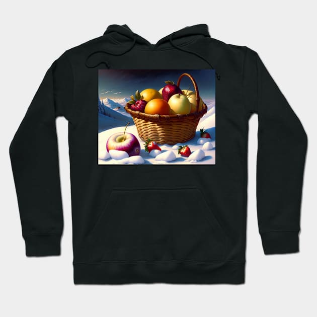 Bucket of Fruits Hoodie by Fantasyscape